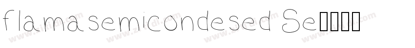 flamasemicondesed Se字体转换